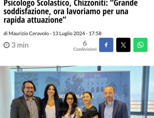 Psicologo Scolastico, l’intervista a Rocco Chizzoniti sul lavoro svolto e futuro
